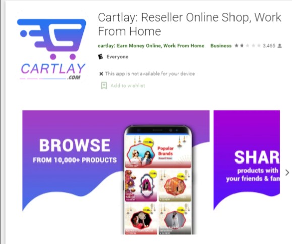 Cartlay app