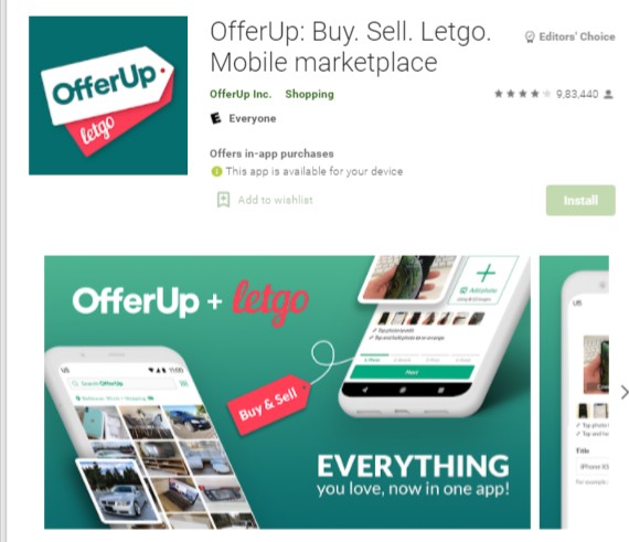 OfferUp app