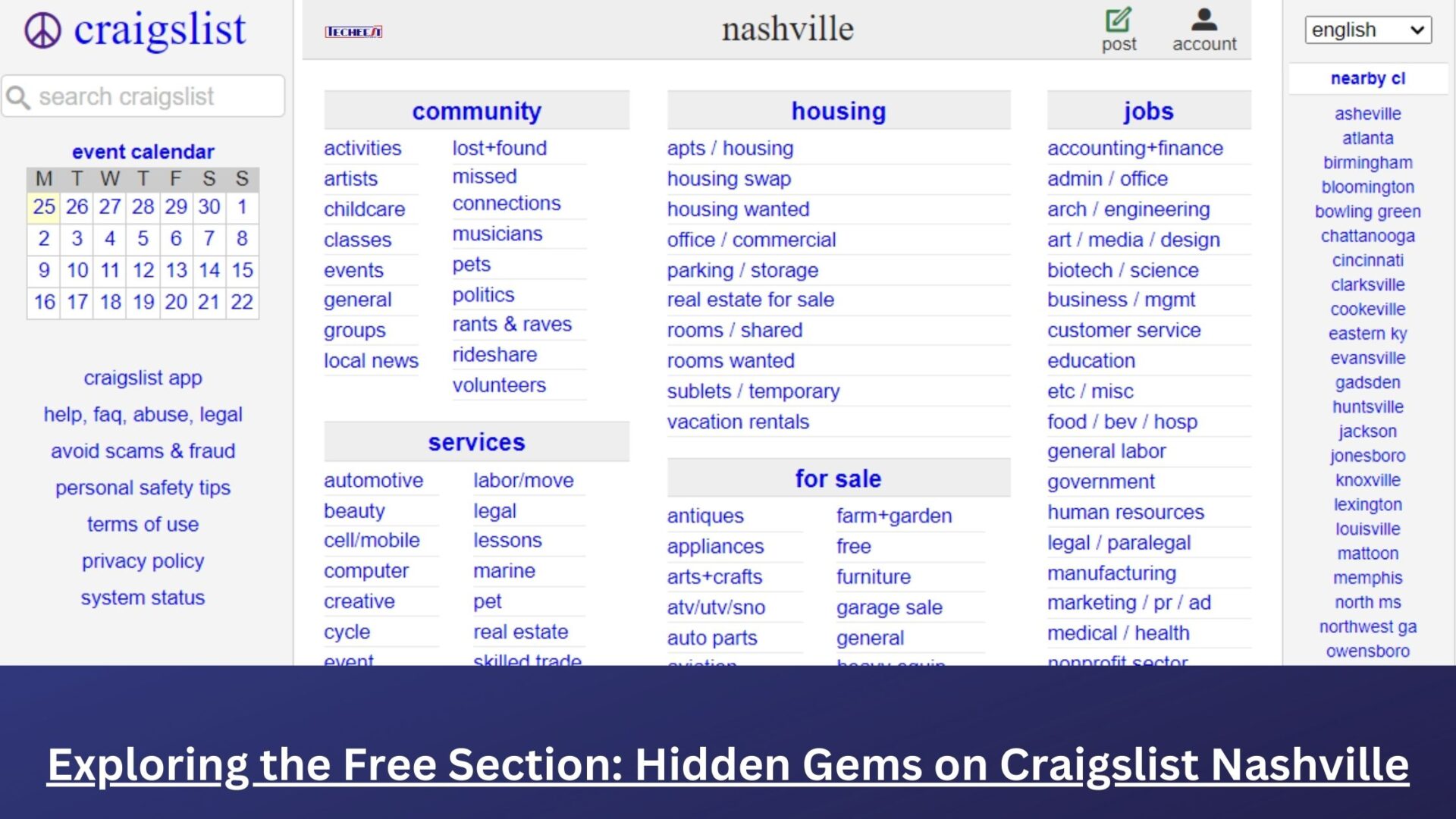 Exploring the Free Section Hidden Gems on Craigslist Nashville(04)