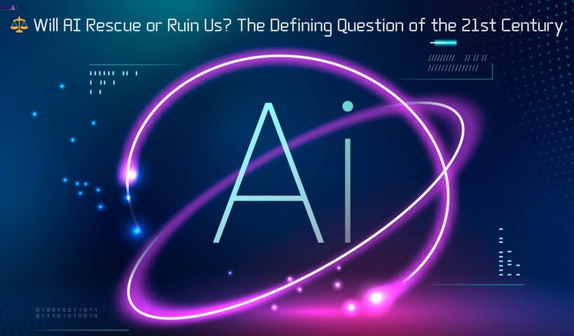 ⚖️ Will AI Rescue or Ruin Us The Defining Question of the 21st Century